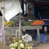 Frutta fresca lungo la strada
